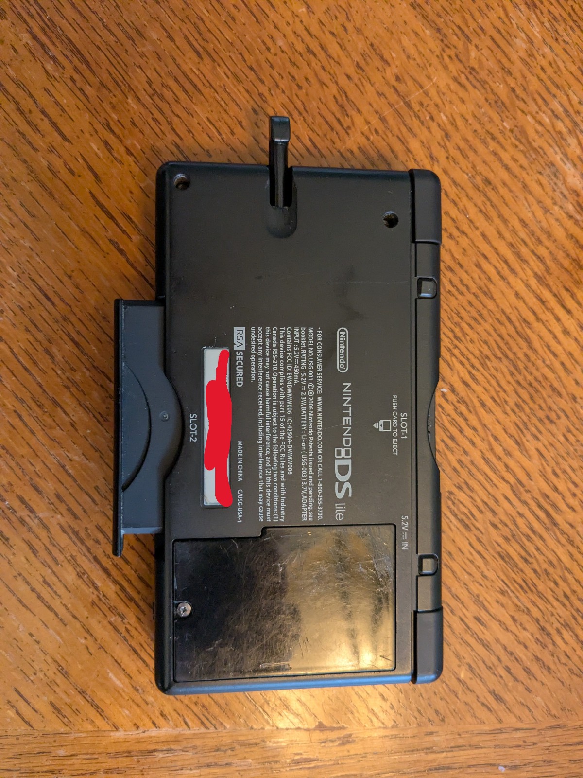 Nintendo DS Lite Handheld System – Blue/Black – READ DESCRIPTION