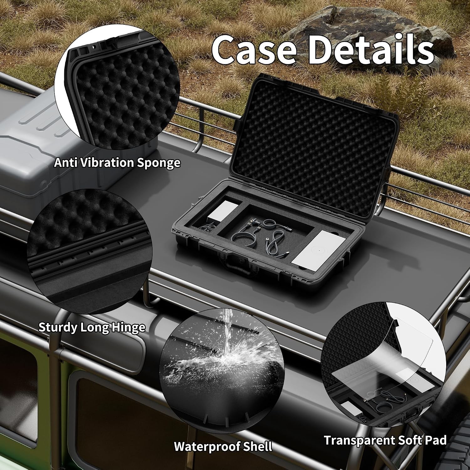 Starlink Gen 3 Hard Waterproof Case – Organize & Protect Your Gear in Style