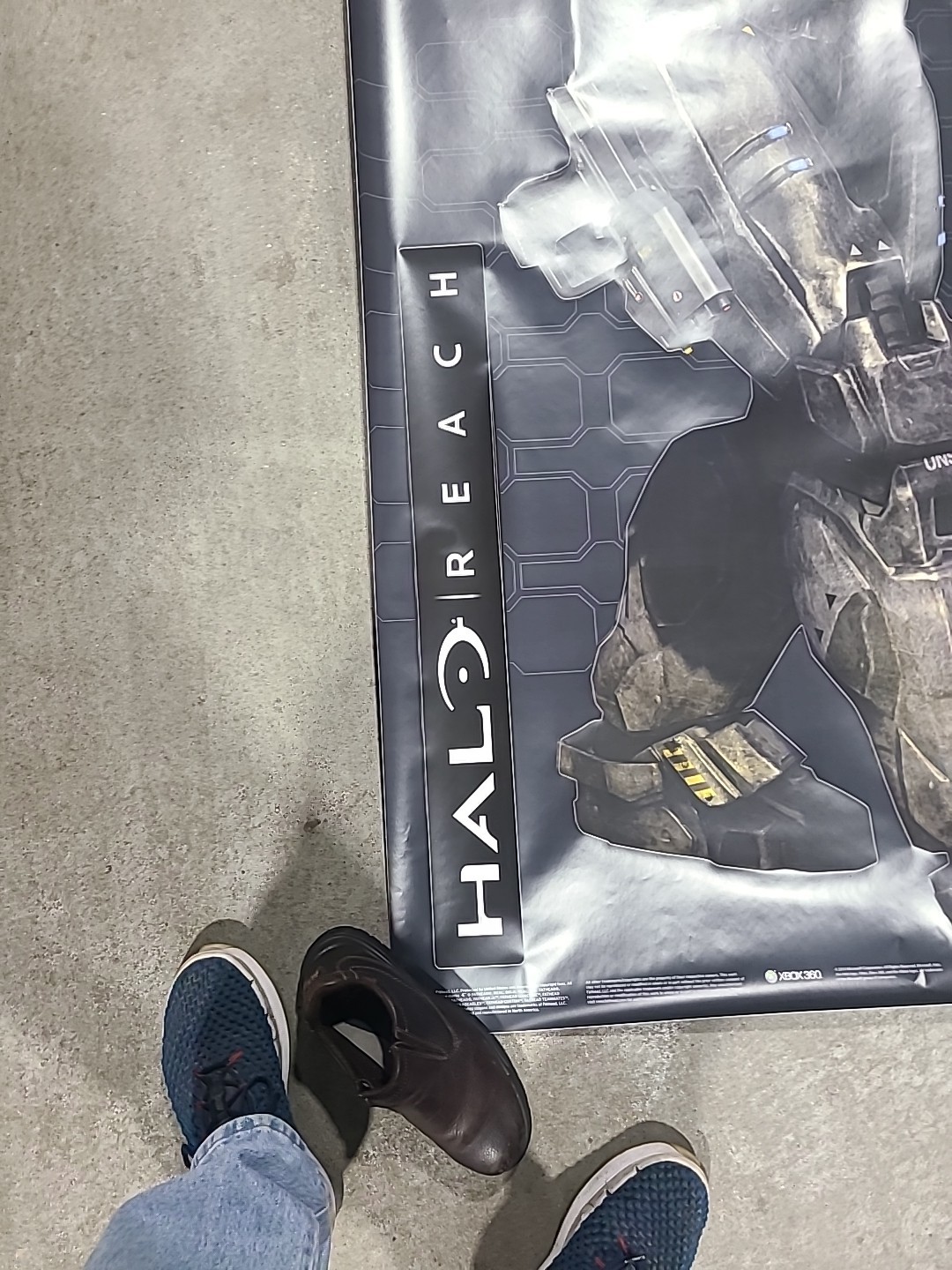 HALO REACH Noble 6 Fathead Poster. 44 Wide By 78 Tall. Comes In Original Package