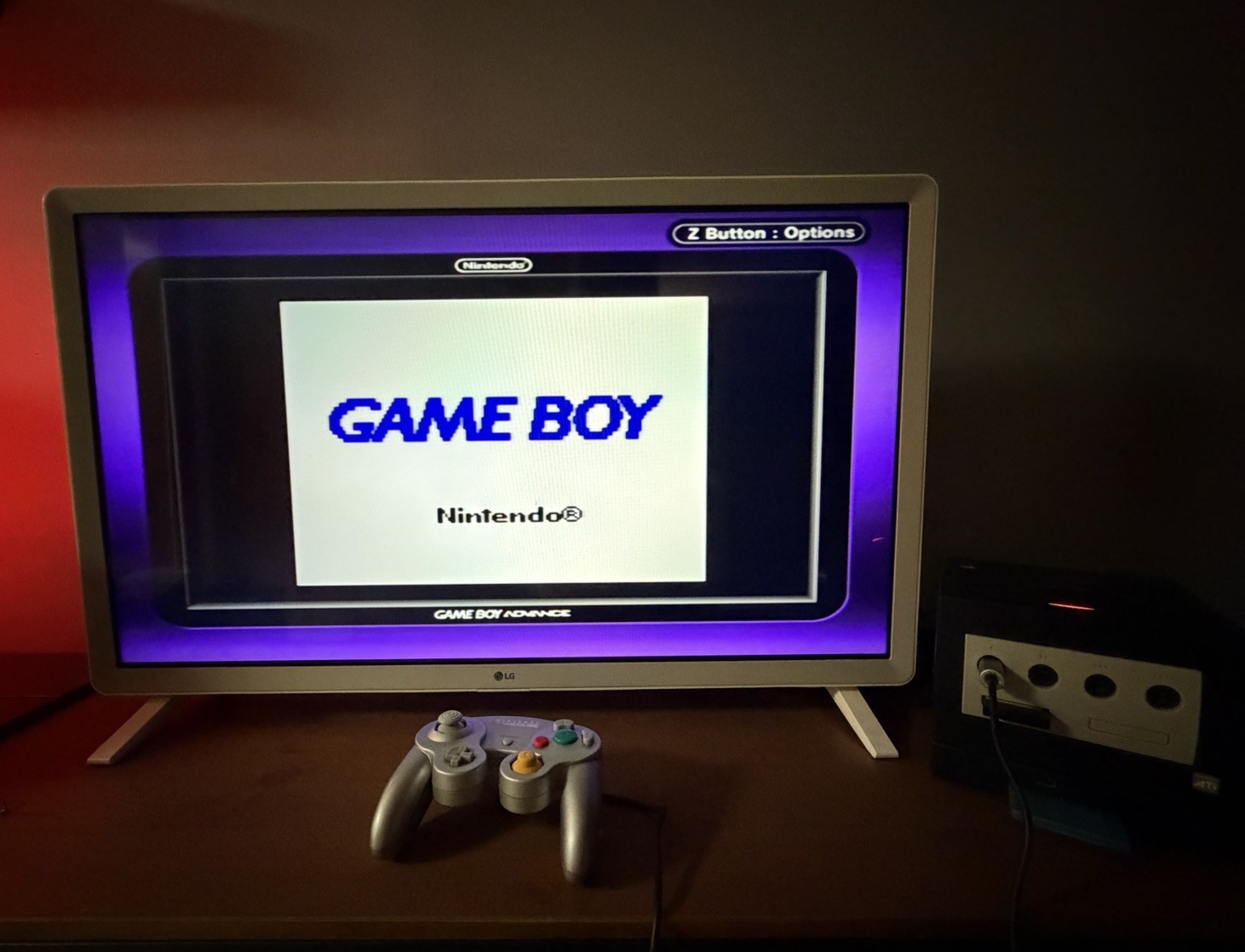Nintendo GameCube Game Boy Player Adapter w/ Start-Up Disc DOL-017 Tested OEM