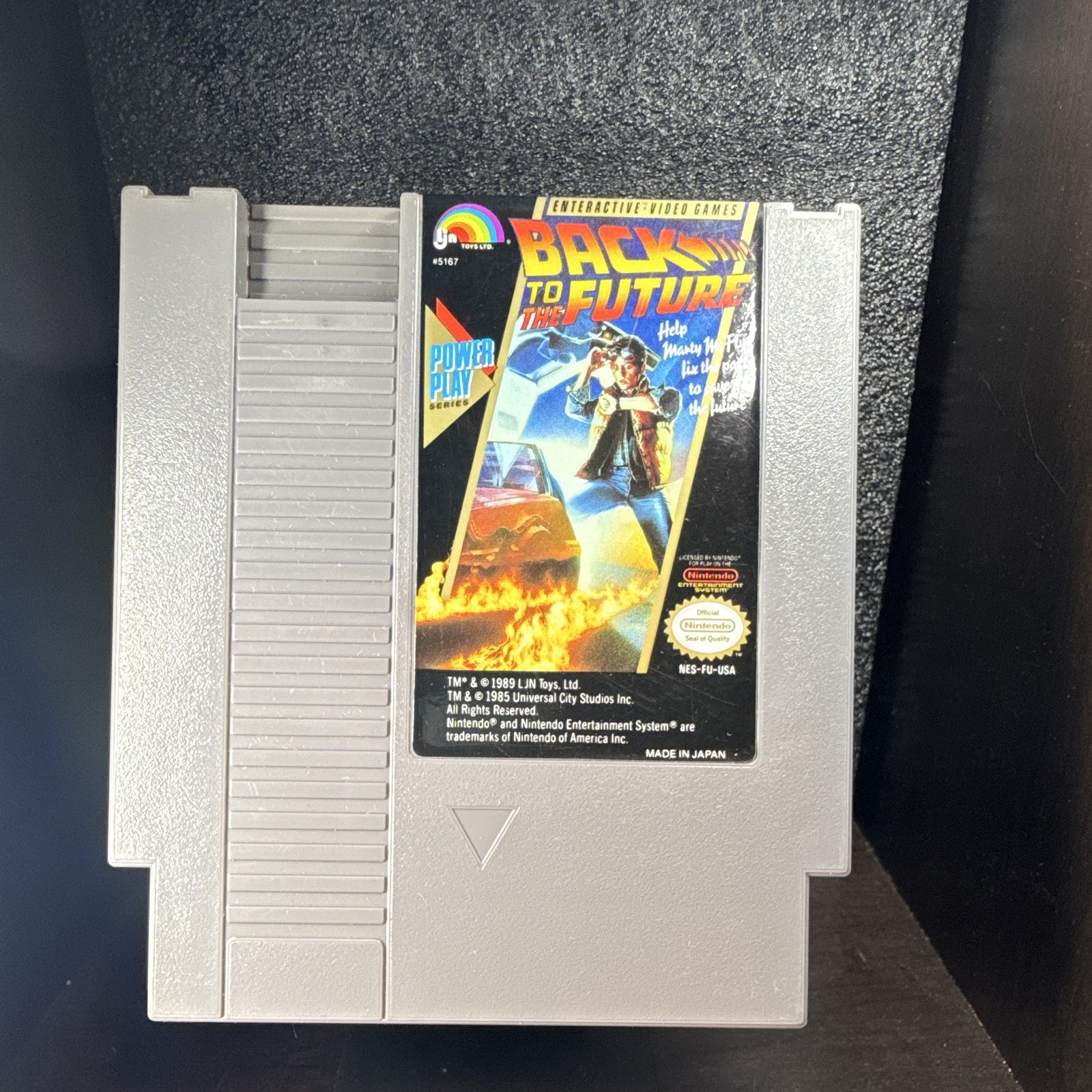 Back to the Future (Nintendo NES, 1989) Cleaned & Tested