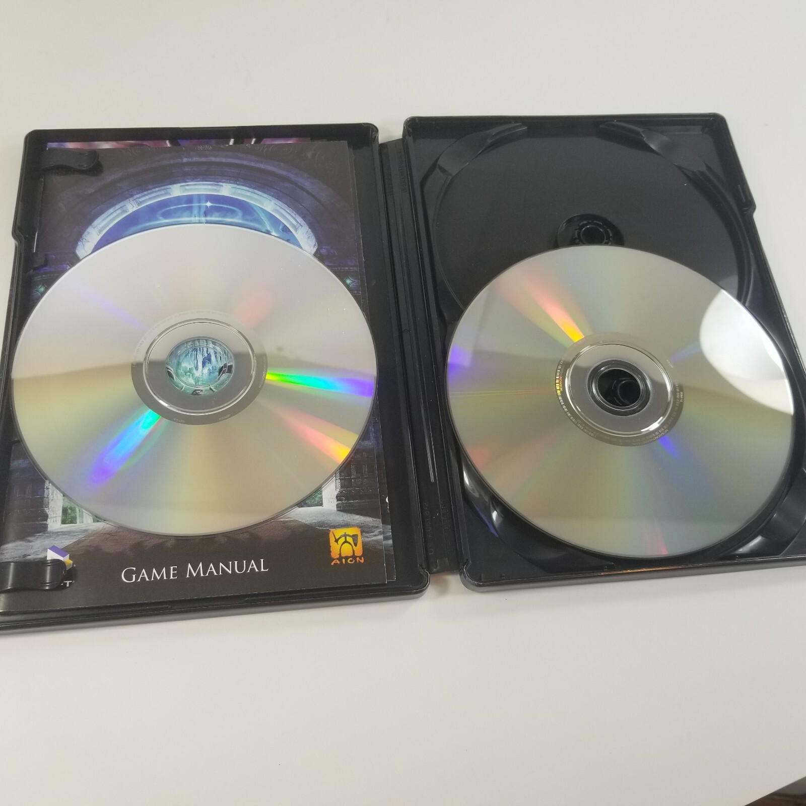 Aion (PC DVD-Rom, 2009, 2-Discs) Steelbook Edition Complete w/Game manual !