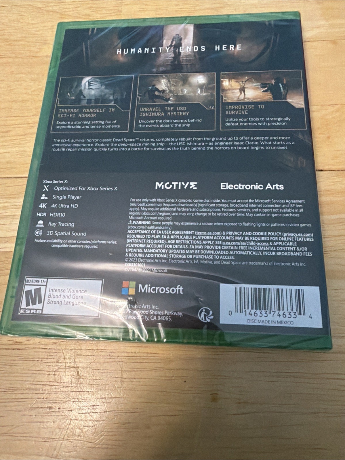 Dead Space – Xbox Series X- Brand New Sealed!