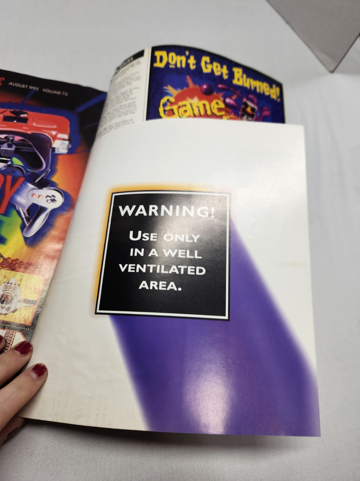 Nintendo Power July 1995 Volume 74 Boogerman Poster eartbound insert