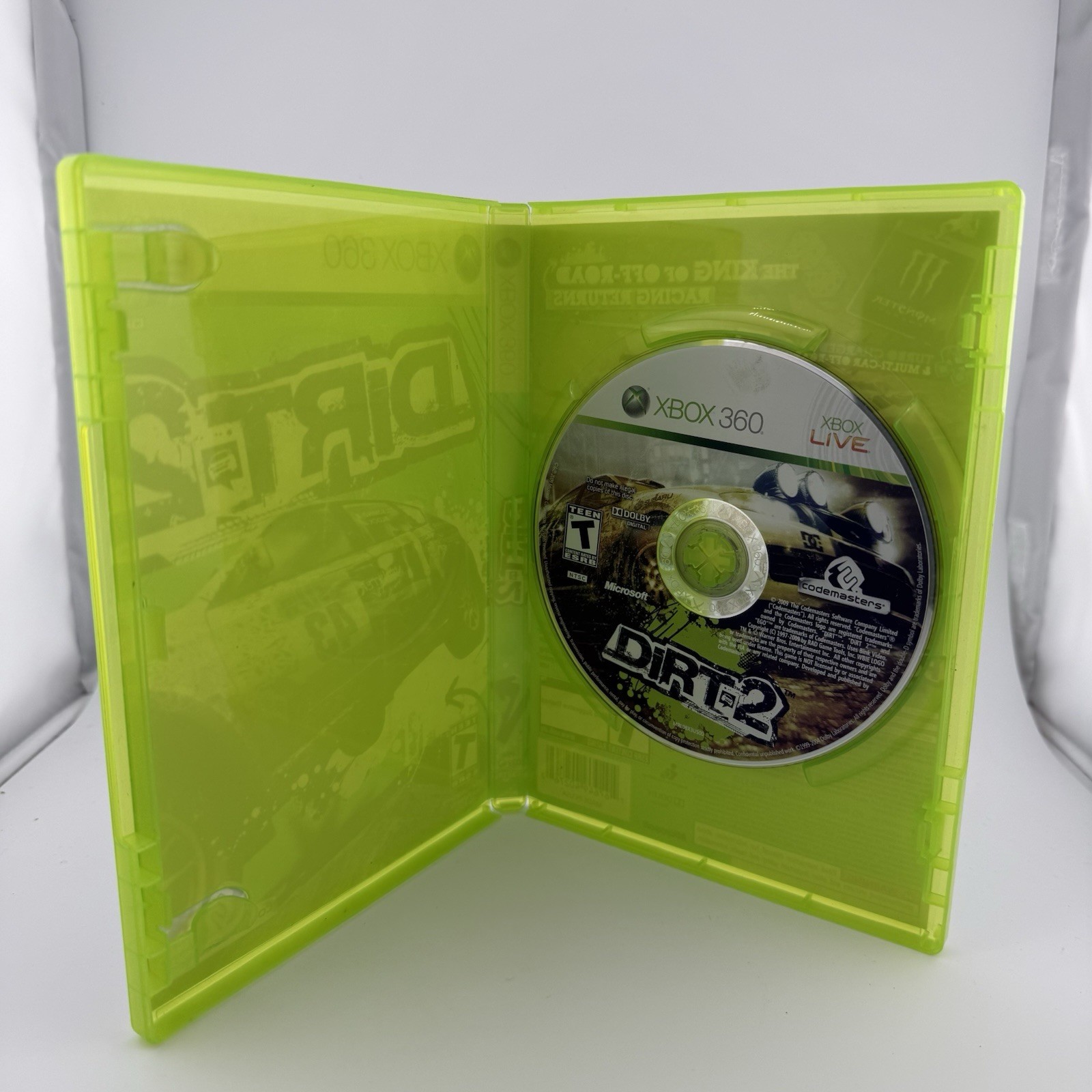 Codemasters DiRT 2 Xbox 360 Racing Off-Road Online Multiplayer