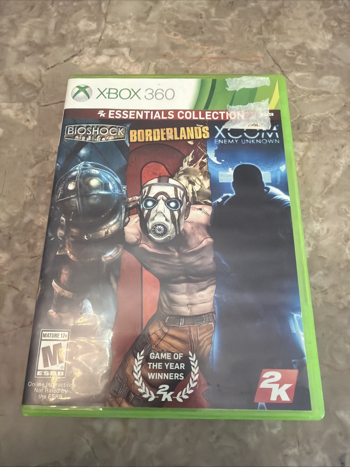 2K Essentials Collection Microsoft Xbox 360 CIB MINT Bioshock Borderlands XCOM