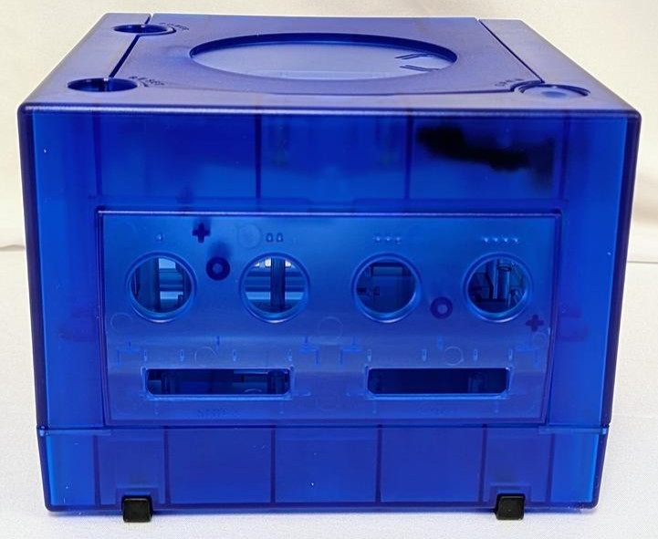 NEW Replacement Translucent DARK BLUE Shell Housing for GameCube Console System