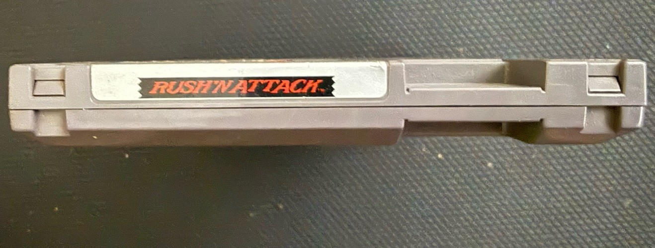 Rush’n Attack (Nintendo NES) Game Cartridge NTSC-U/C 1987. Tested. Authentic.