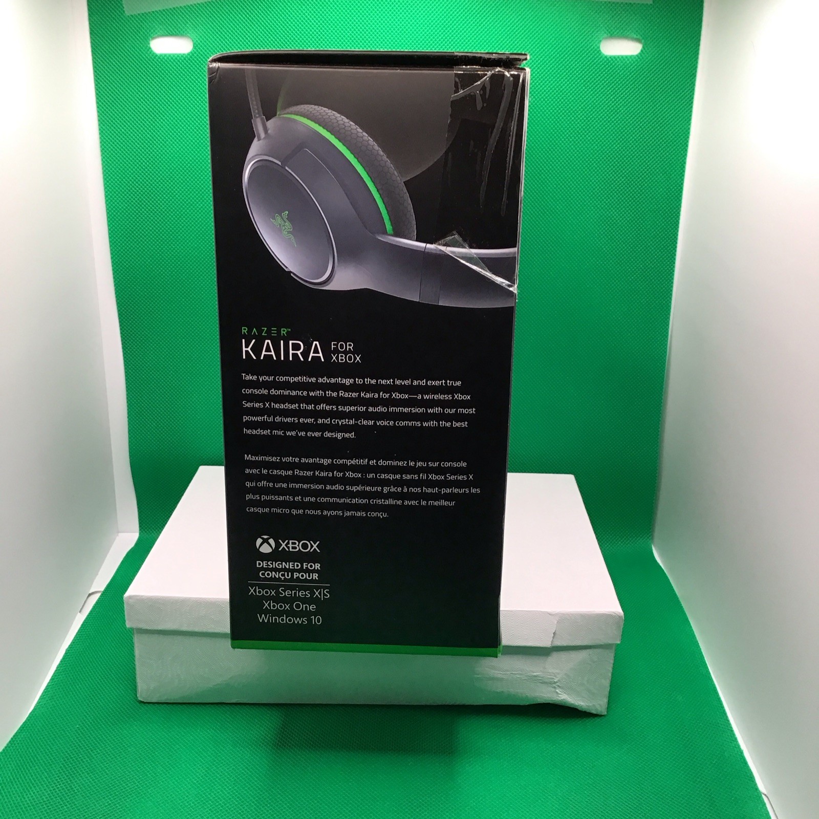 Razer Kaira Wireless Gaming Headset for Xbox Series X/S – Black/Green