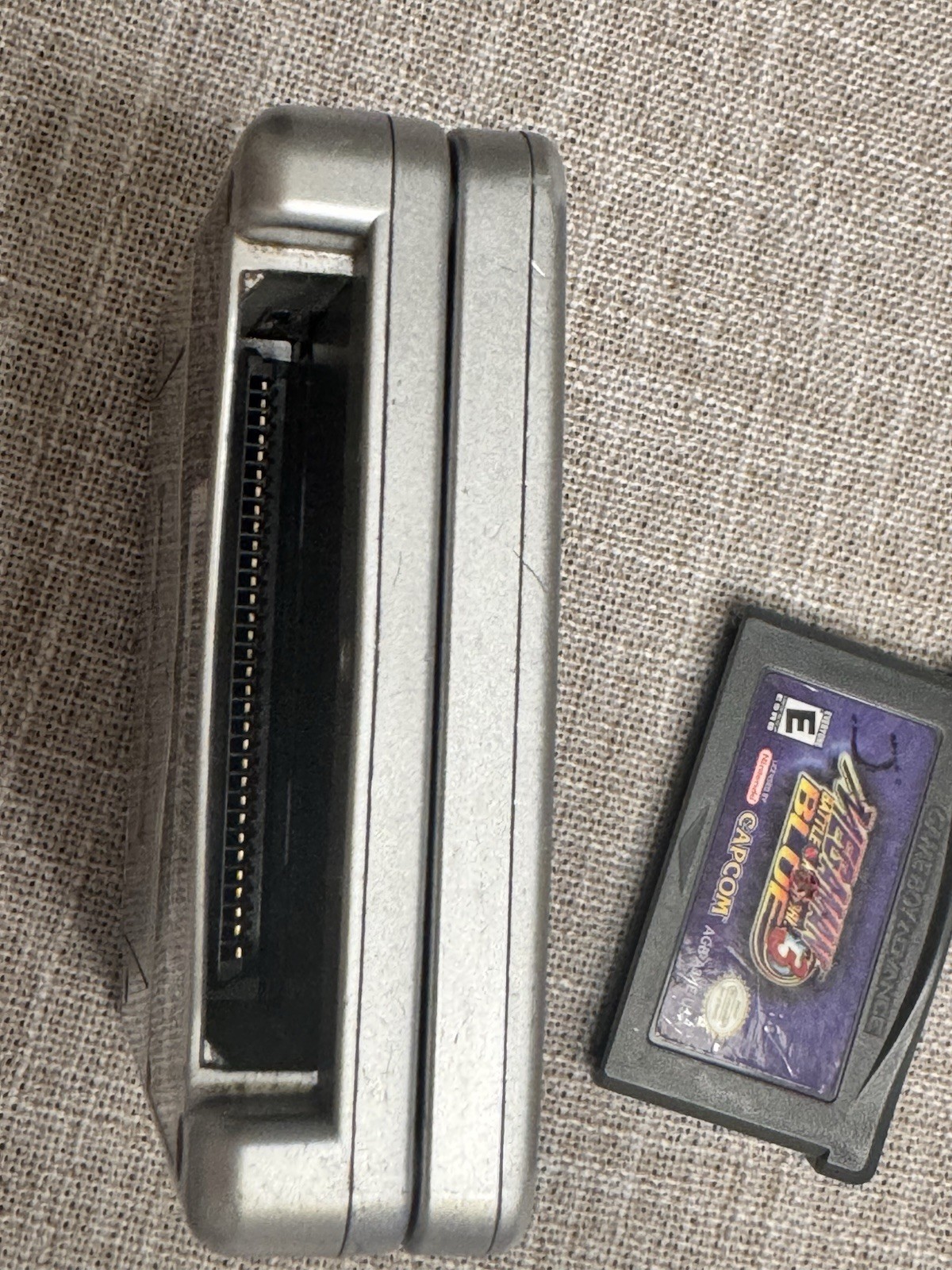 Game Boy Advance SP AGS-001 No Charger – With Game MEGAMAN BATTLE NETWORK 3 BLUE
