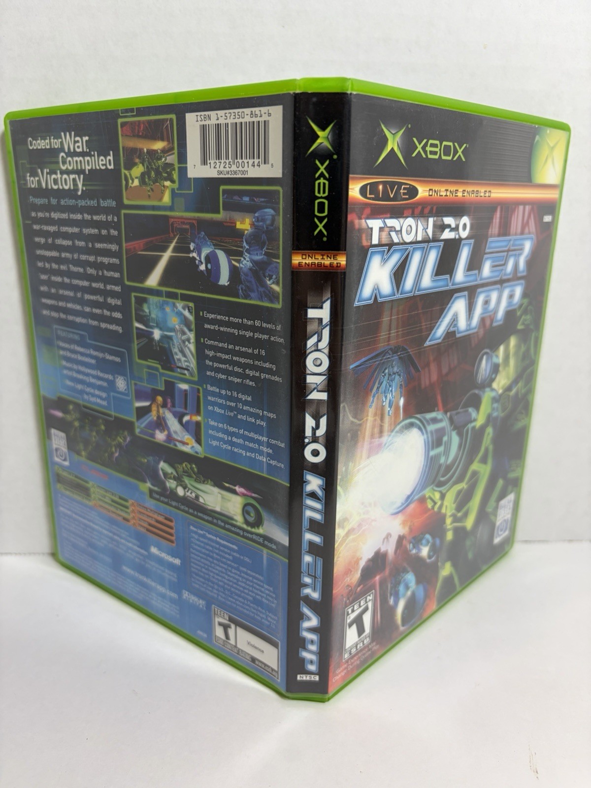 TRON 2.0 Killer App (Original Xbox) – Complete Game CIB – Tested – Great Disk