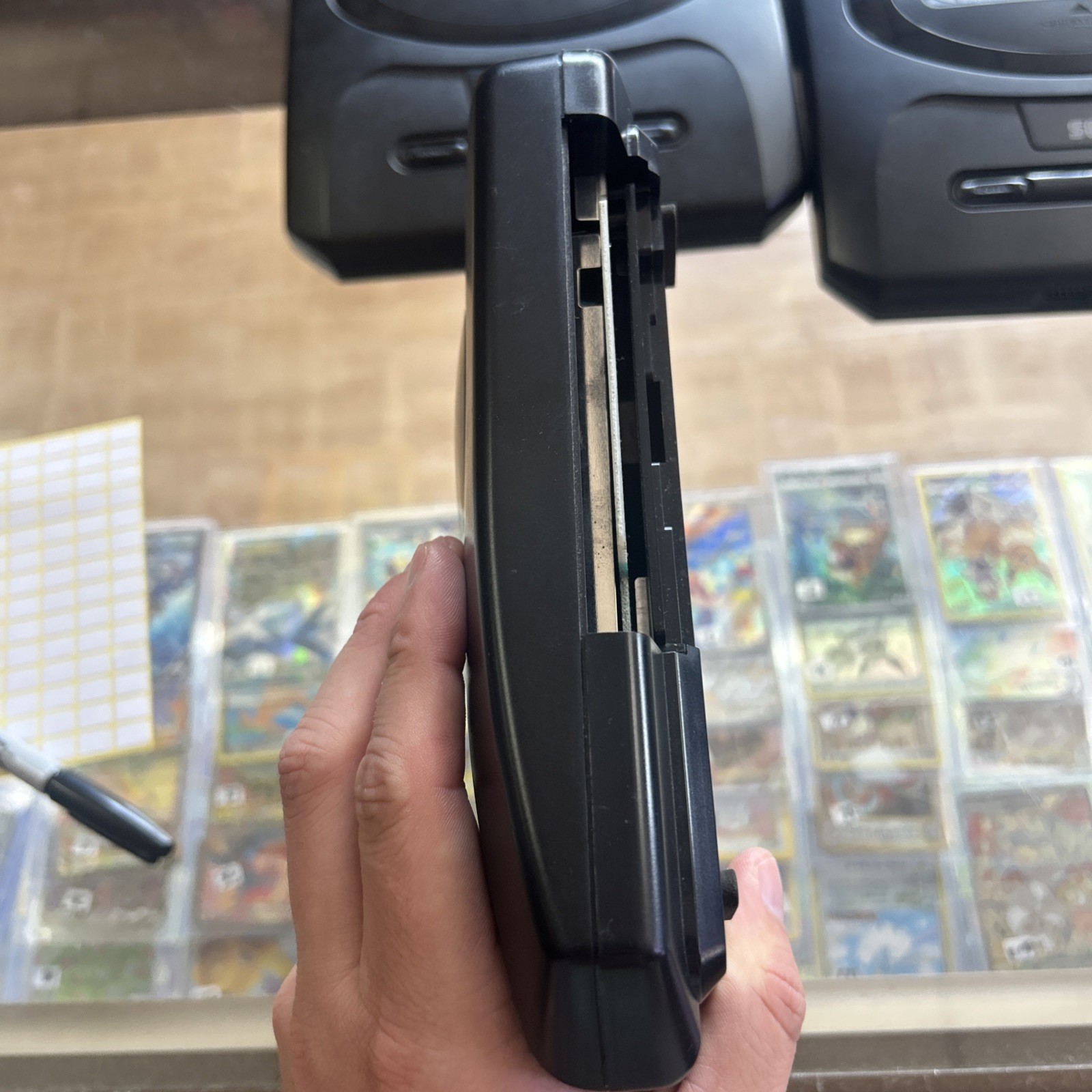 Sega Genesis Console Gaming System Only Black MK-1631 Tested Loose Power Port