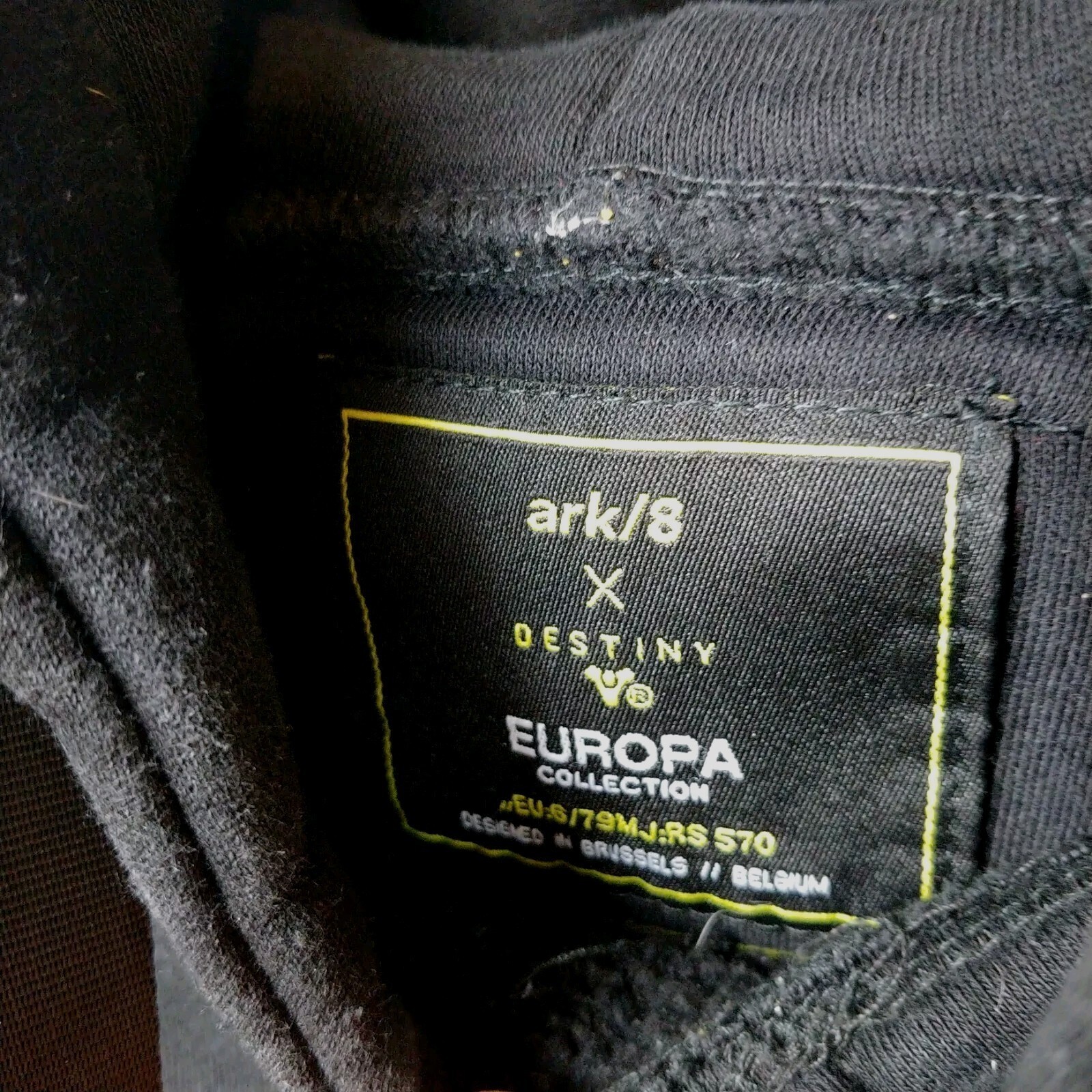 RARE ARK/8 x DESTINY Hoodie Men’s Small Europa Tech Pullover Video Game DGG
