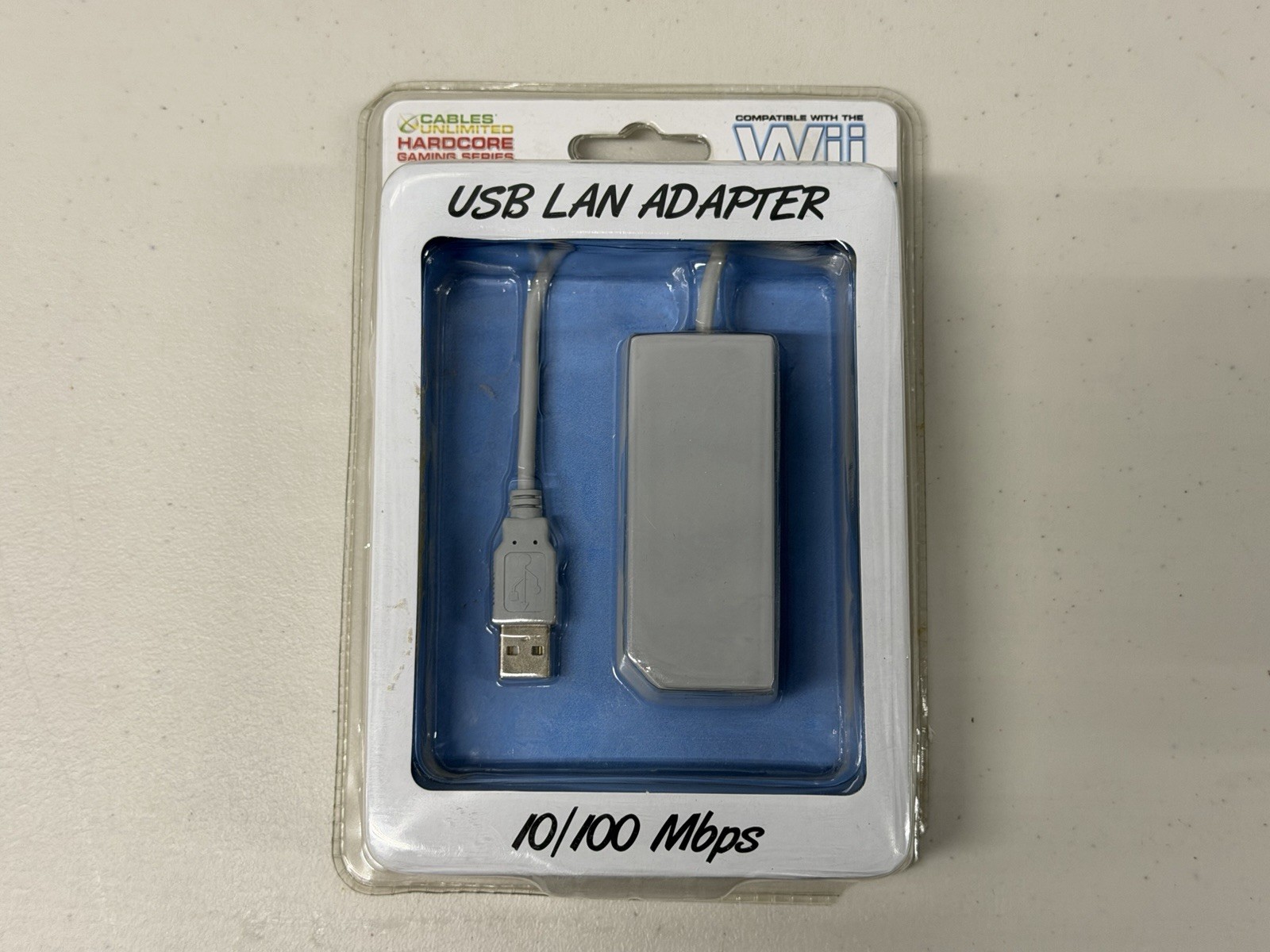 Nintendo Wii USB Lan Adapter 10/100 Mbps Cables Unlimited