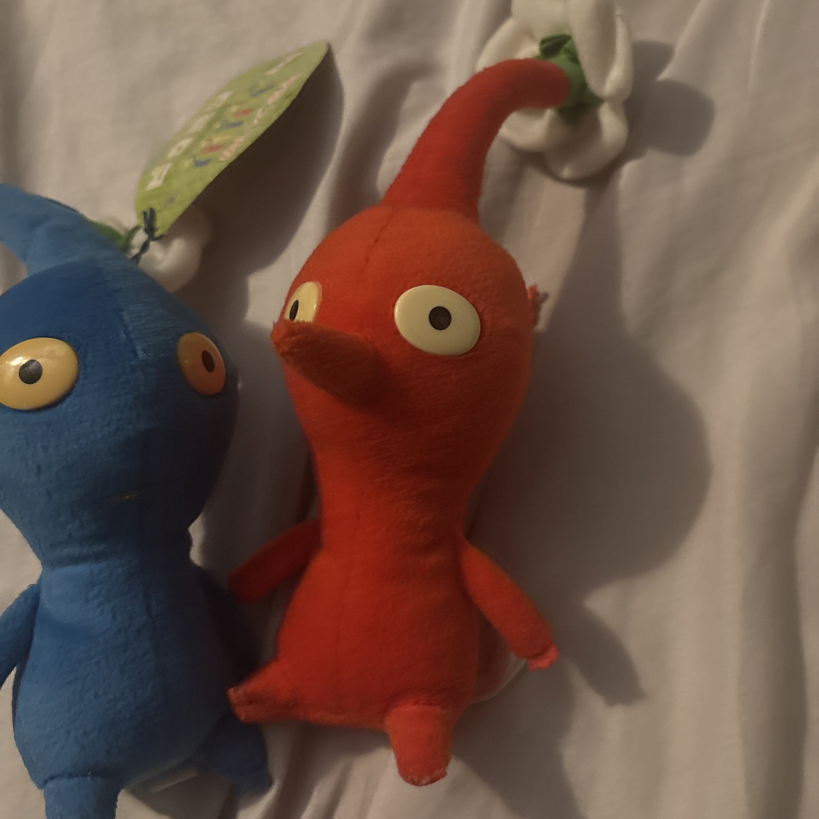 Pikmin Rare 2001 Nintendo Japan GameCube Banpresto Plush Figure Red Blue NWT