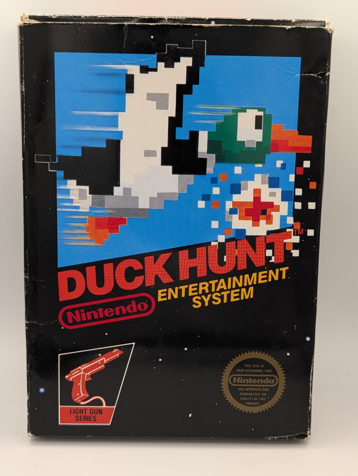 Duck Hunt – Nintendo NES, Complete In Box, 5 Screw, Hang Tab, OEM Mint Cartridge