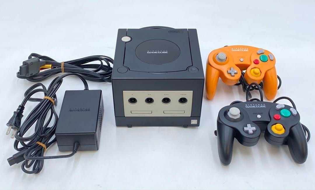 Nintendo GameCube Console with Choice OEM Controller Cable Japanese Language ver