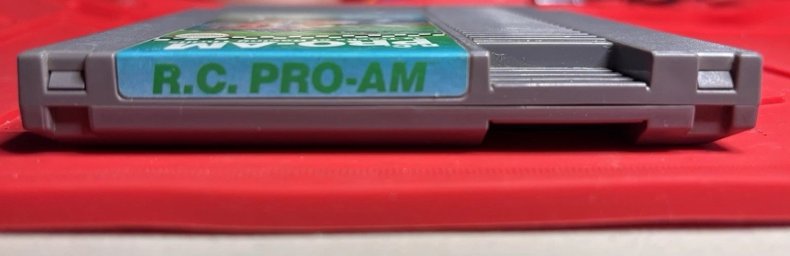 R.C. Pro-Am NES – Original 1987 – Cleaned/Tested Working – Authentic