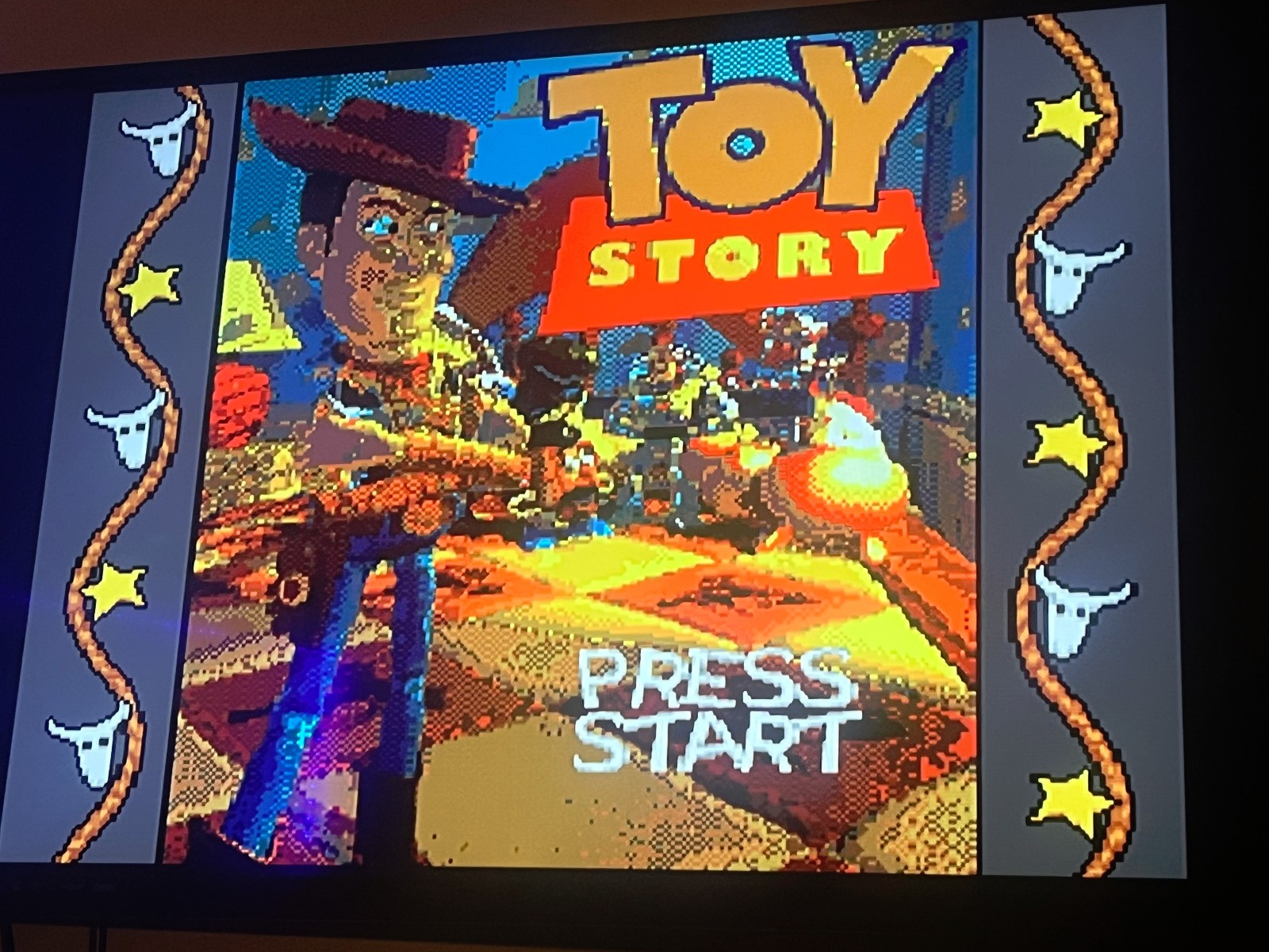 Disney’s Toy Story (Sega Genesis, 1995) — TOY STORY for GENESIS