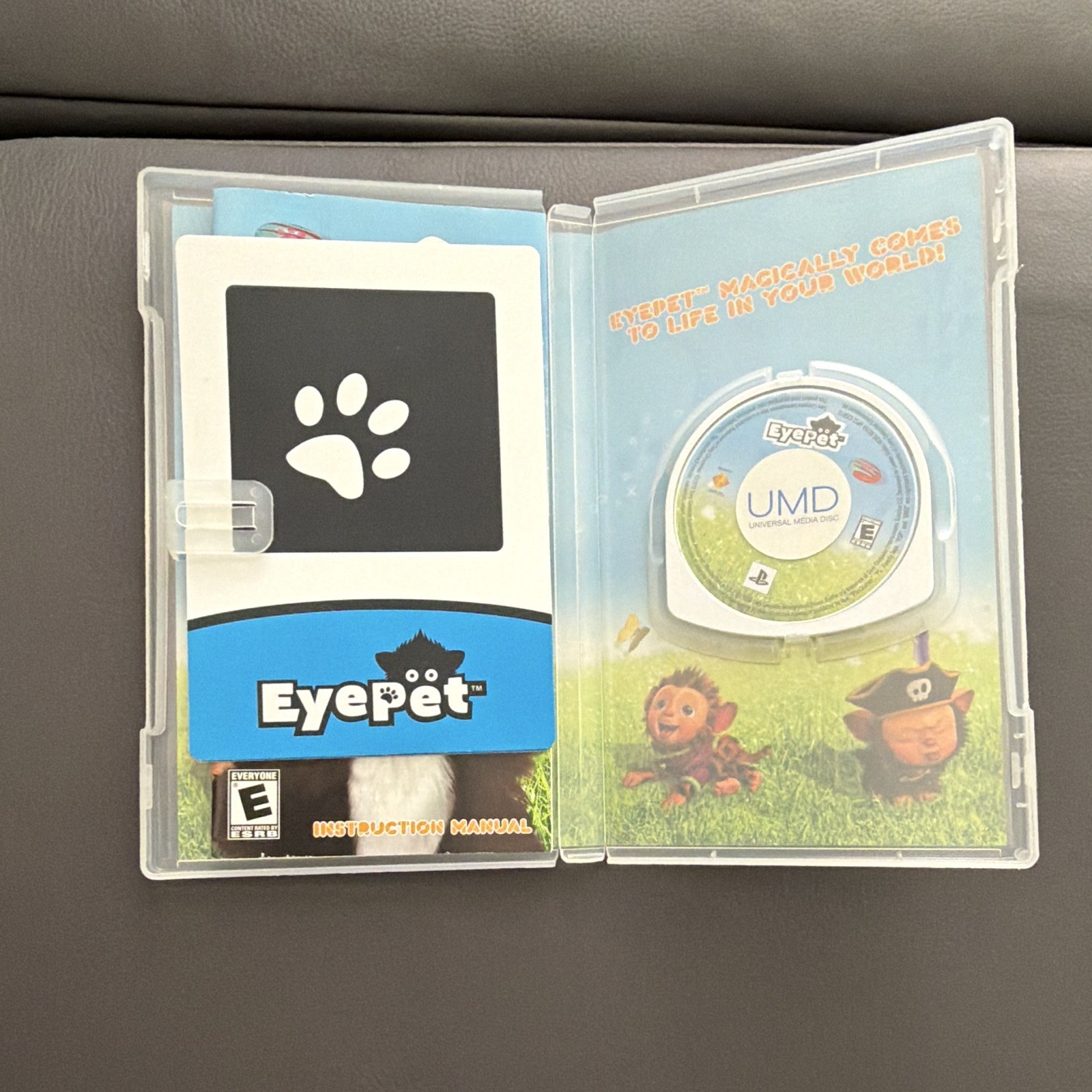 Sony Computer Entertainment EyePet Sony PSP Simulation Virtual Pet Game E 2009