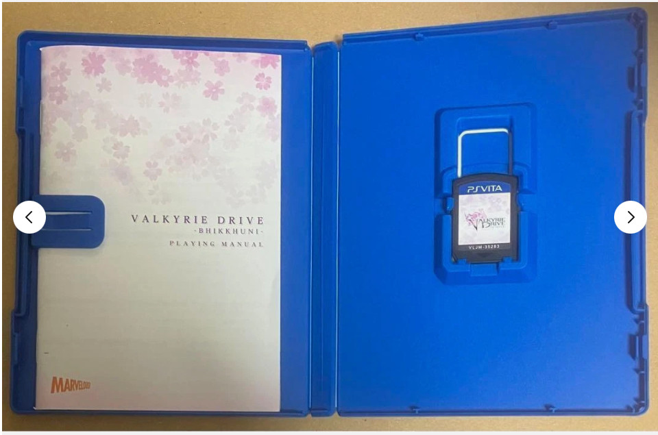 Bullet girls & Valkyrie Drive Bhikkuni 2 game set PS Vita