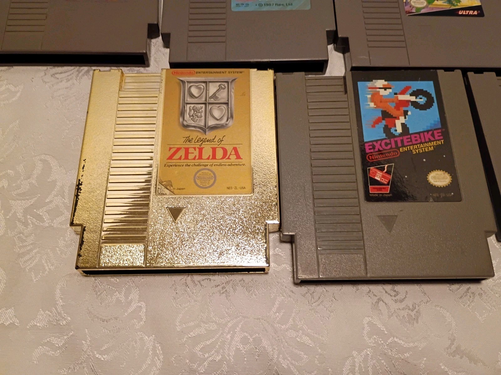 Nintendo NES Console System Bundle 7 Games