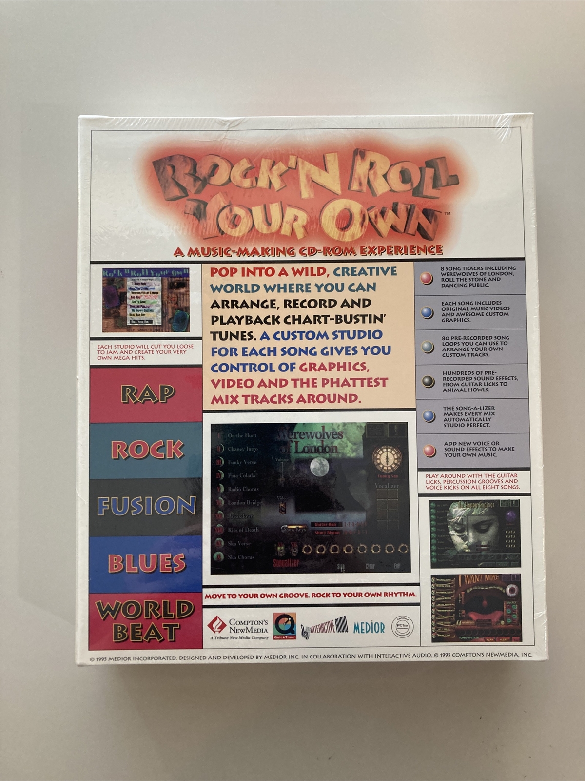 Rock ‘N Roll Your Own (PC, 1995) Factory Sealed