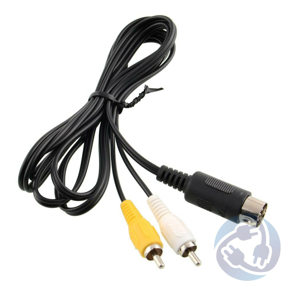 Wholesale Lot – 10X RCA Composite A/V Cable Cord for Sega Genesis Model 1