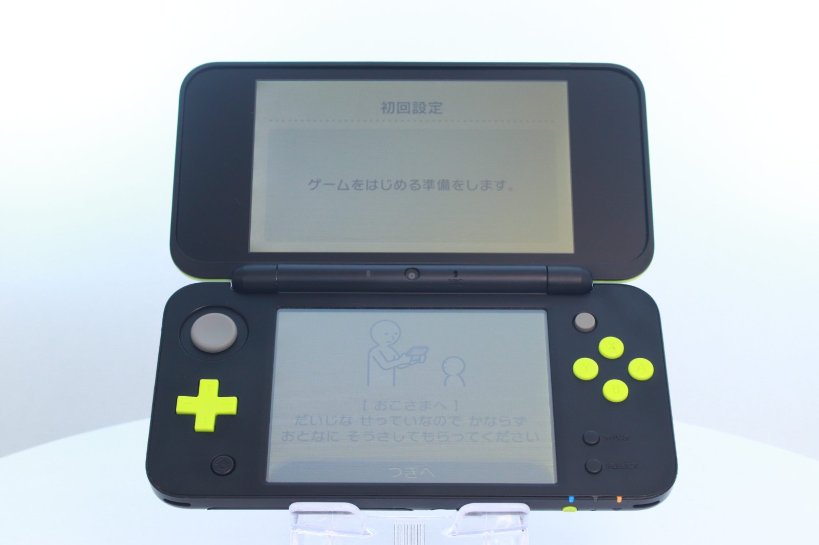 New Nintendo 2DS LL XL Lime Black [Rank :S]