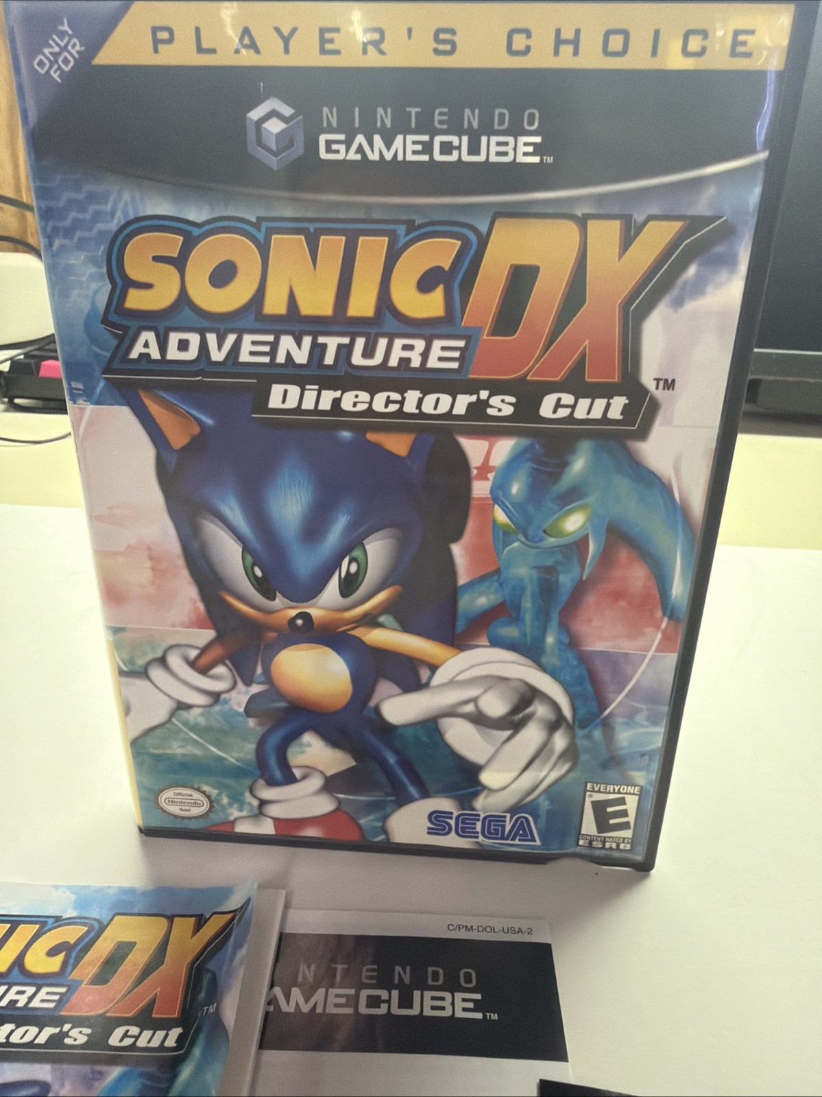 Sonic Adventure DX: Director’s Cut (Nintendo GameCube, 2003) Cib With Reg Card