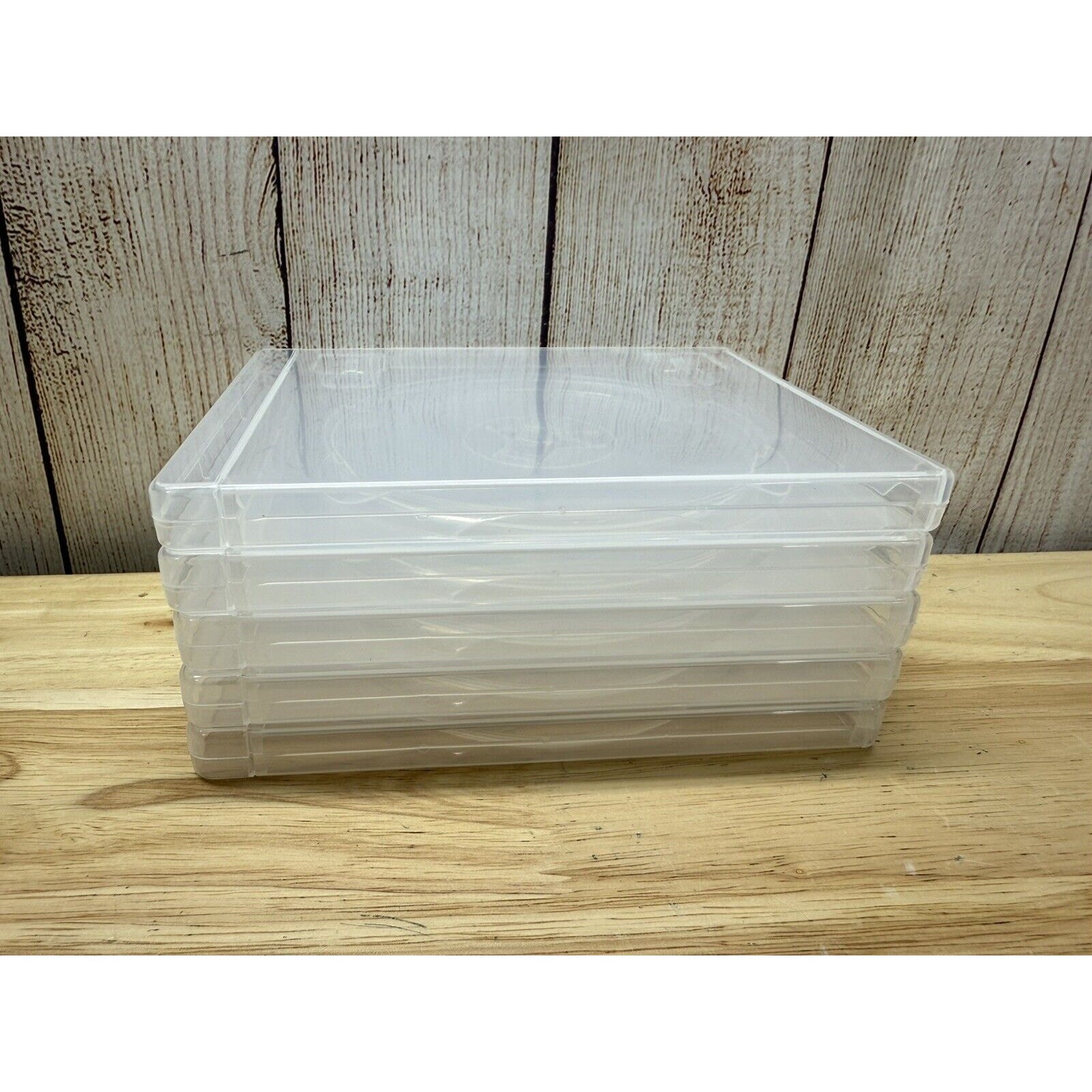 LOT OF 5 PlayStation 3 PS3 Clear Replacement Game Cases NEW 3rd Party