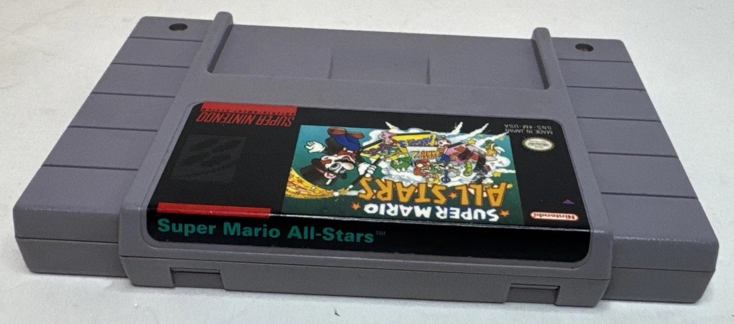 Super Mario All-stars and Super Mario World (Super Nintendo SNES, 1994)