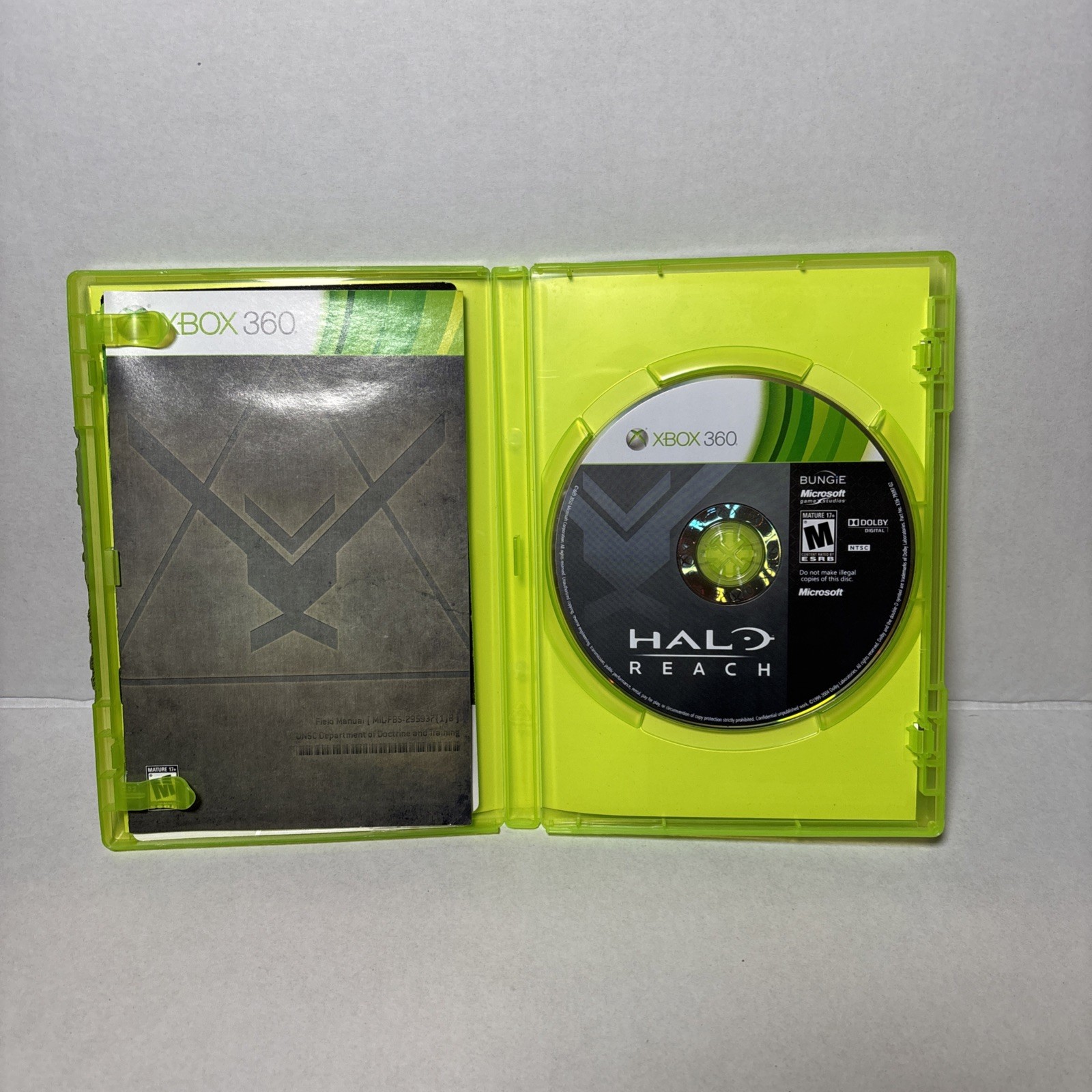 Halo: Reach (Xbox 360, 2010) CIB COMPLETE, NOT TESTED