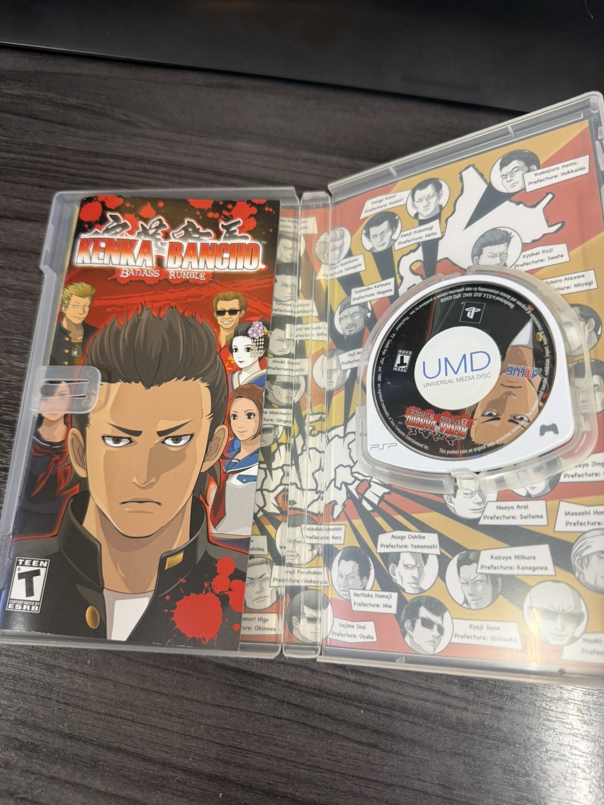 Kenka Bancho: Badass Rumble complete with manual
