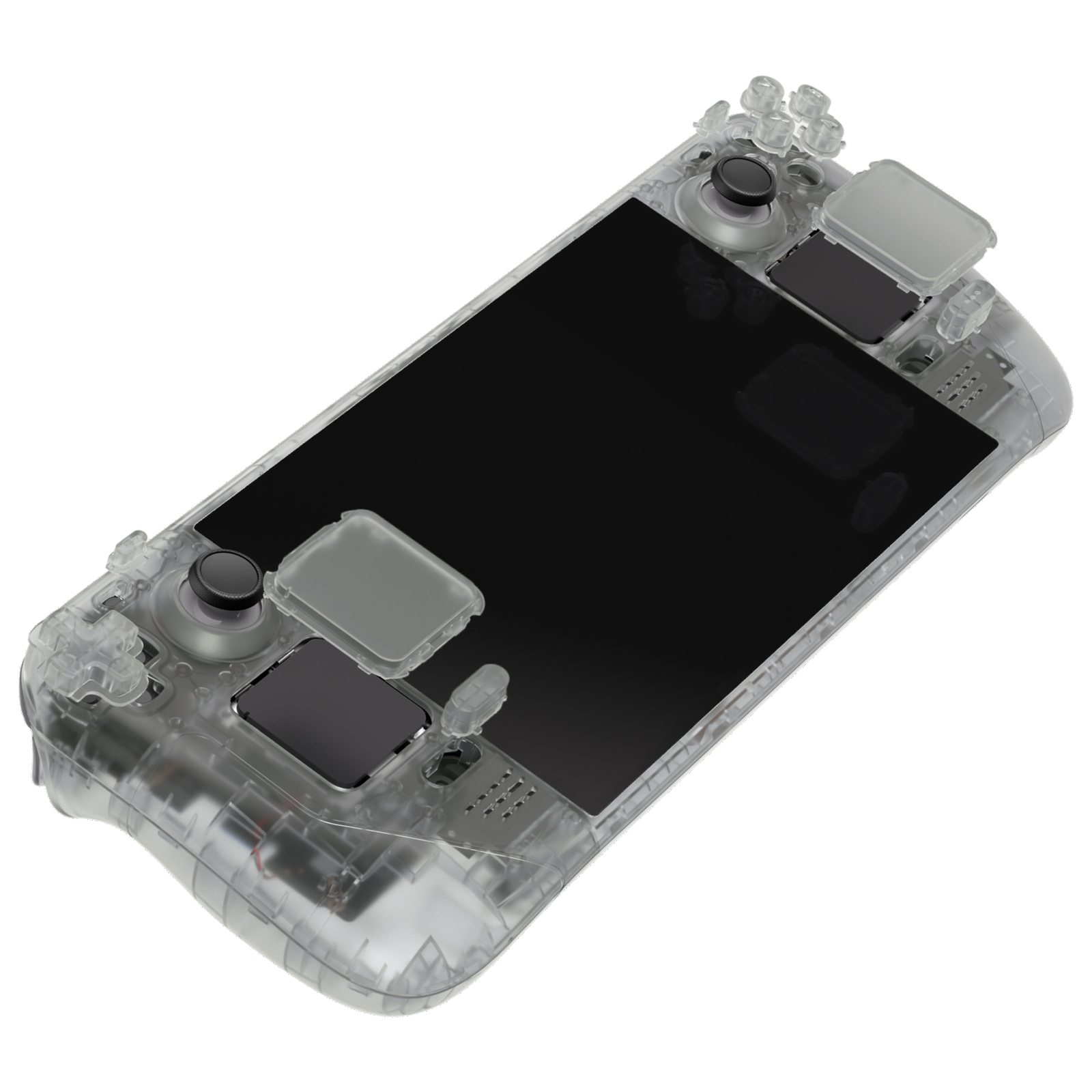 Replacement DIY Full Set Shell Buttons for Steam Deck LCD Handheld Console Green