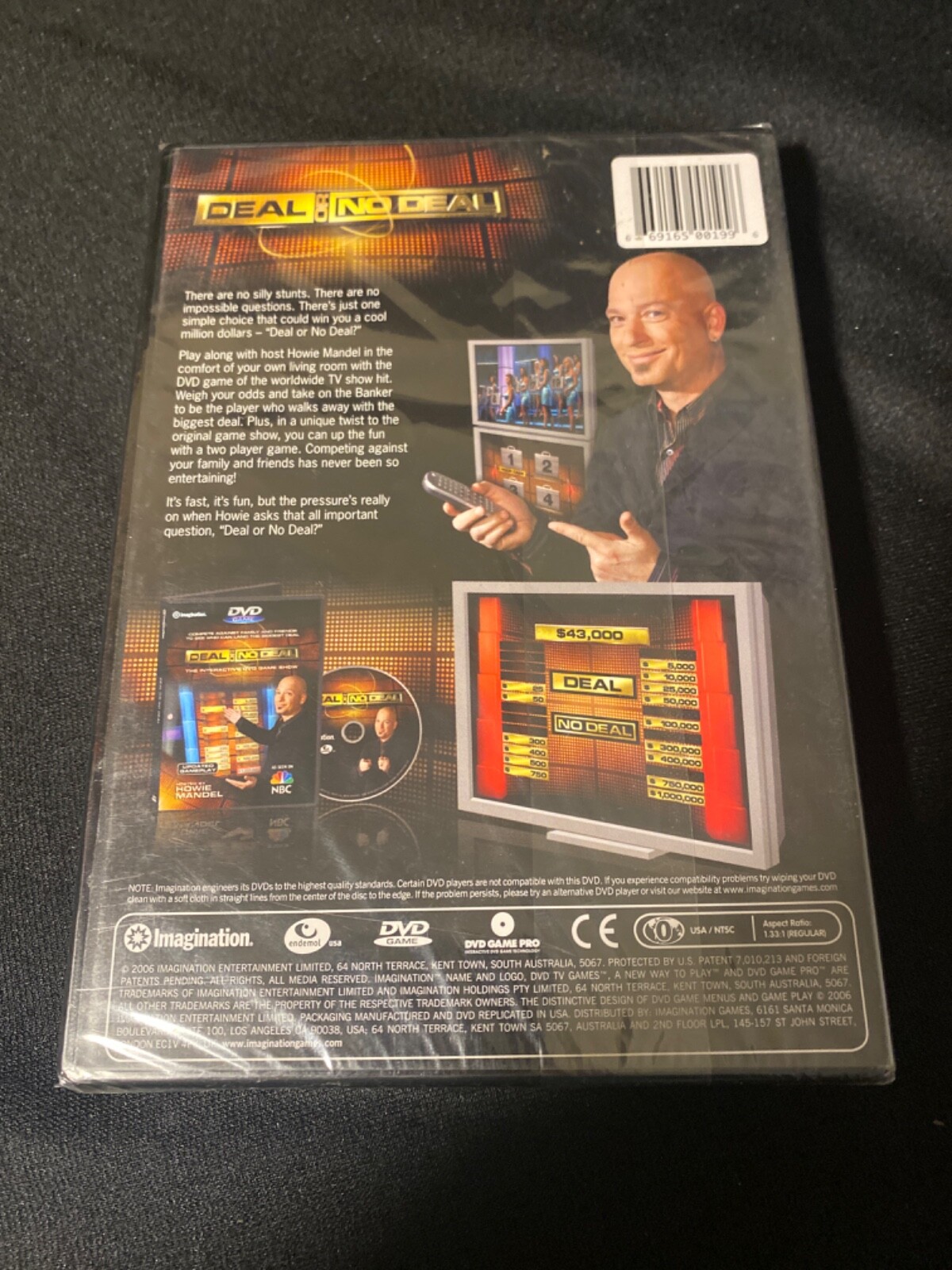Imagination DVD Deal Or No Deal Game Howie Mandell Still Sealed Game