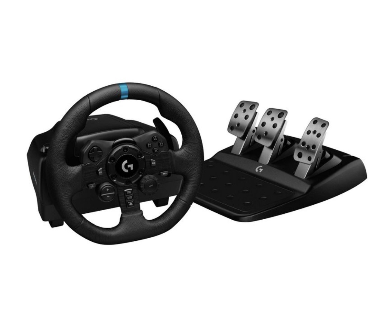 Logitech G923 Racing Wheel and Pedals, TRUEFORCE PS5, PS4, PC, Mac – 941-000147
