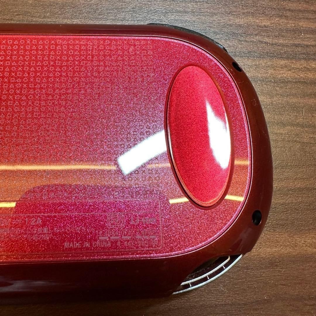 PSVita 1000 Console Cosmic Red 5722 From Japan