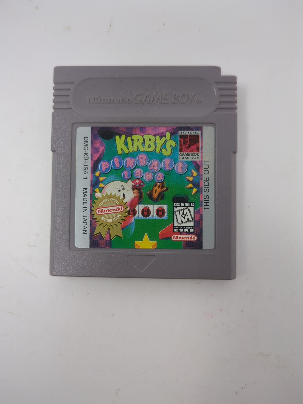Kirby’s Pinball Land Cartridge Only (Nintendo Game Boy, 1993) Tested GB