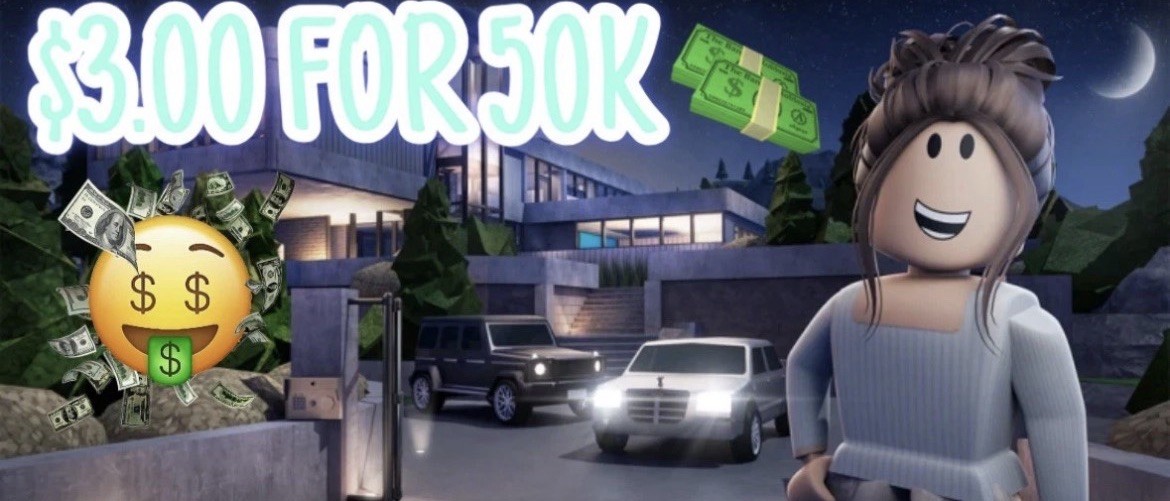 BLOXBURG CASH 💰 50,000 Bloxbucks!