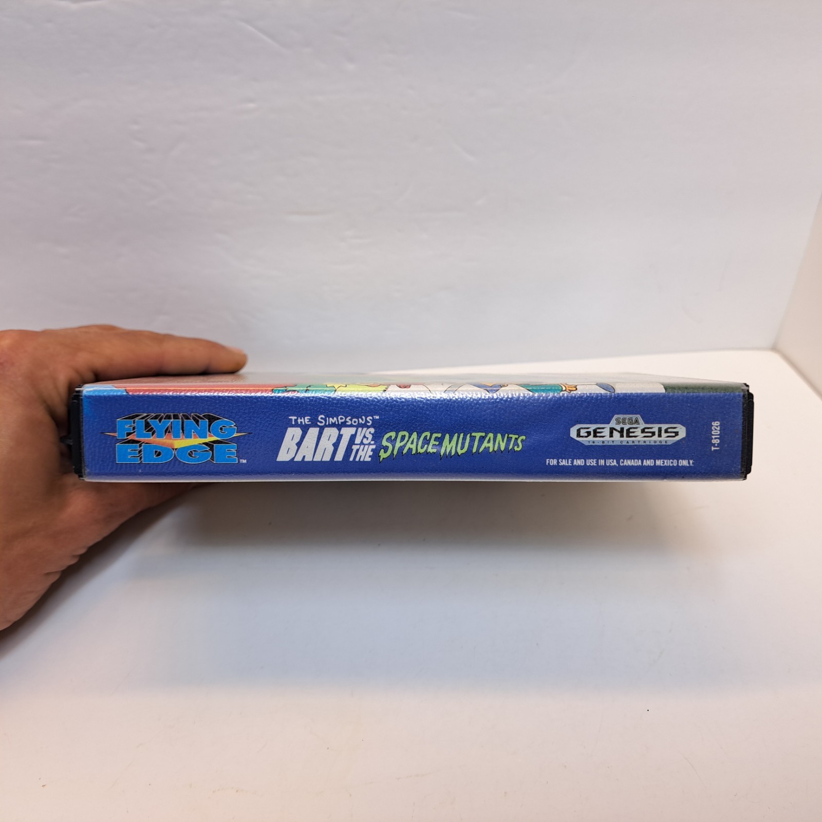 The Simpsons Bart vs The Space Mutants (SEGA Genesis) Cib TESTED Works