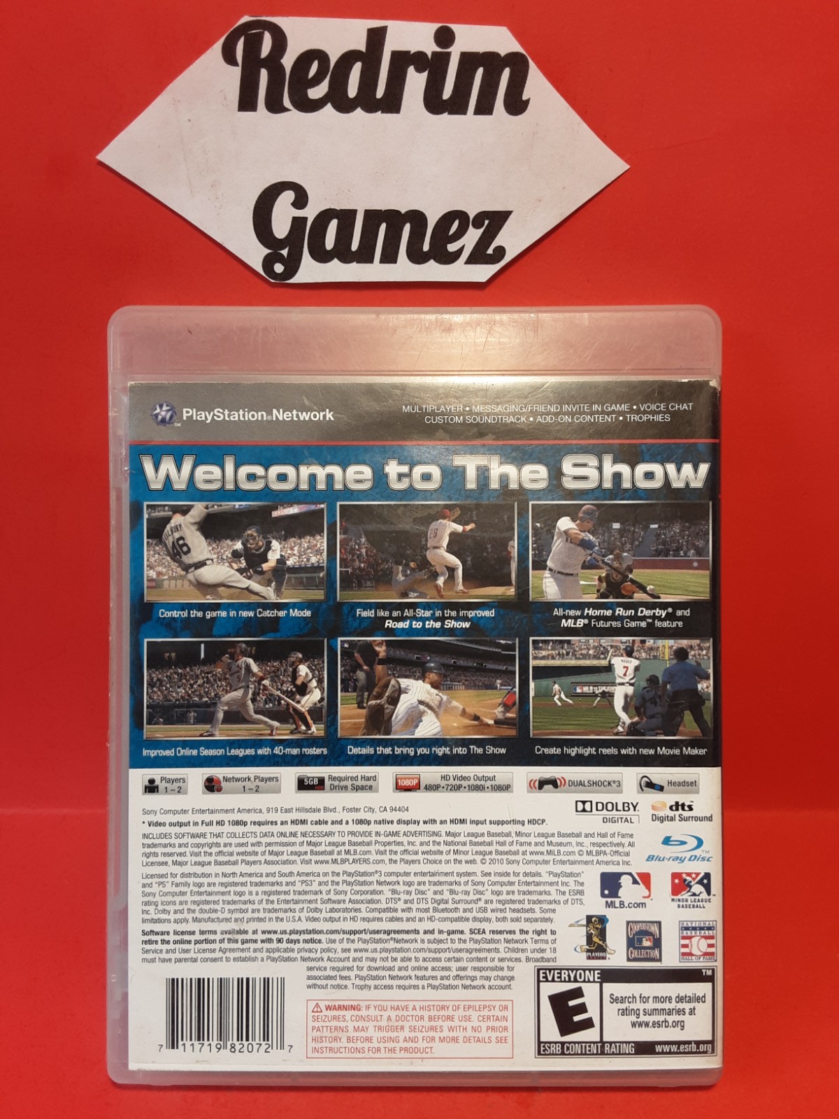 MLB 10 The Show COMPLETE Black Label Sony PS3 Playstation Video Games Sports