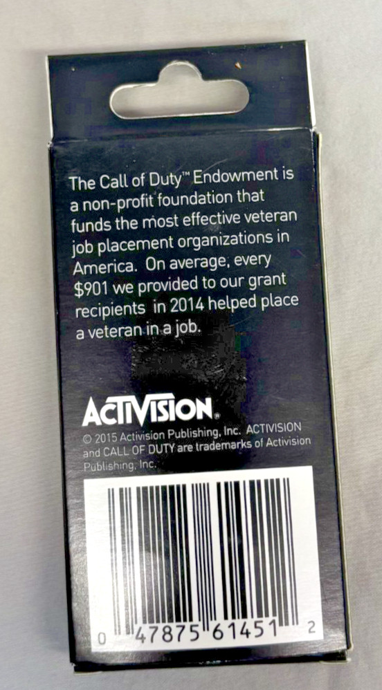 NEW CALL of DUTY: Black Ops 3 Endowment Limited Edition Dog Tag COD III Necklace