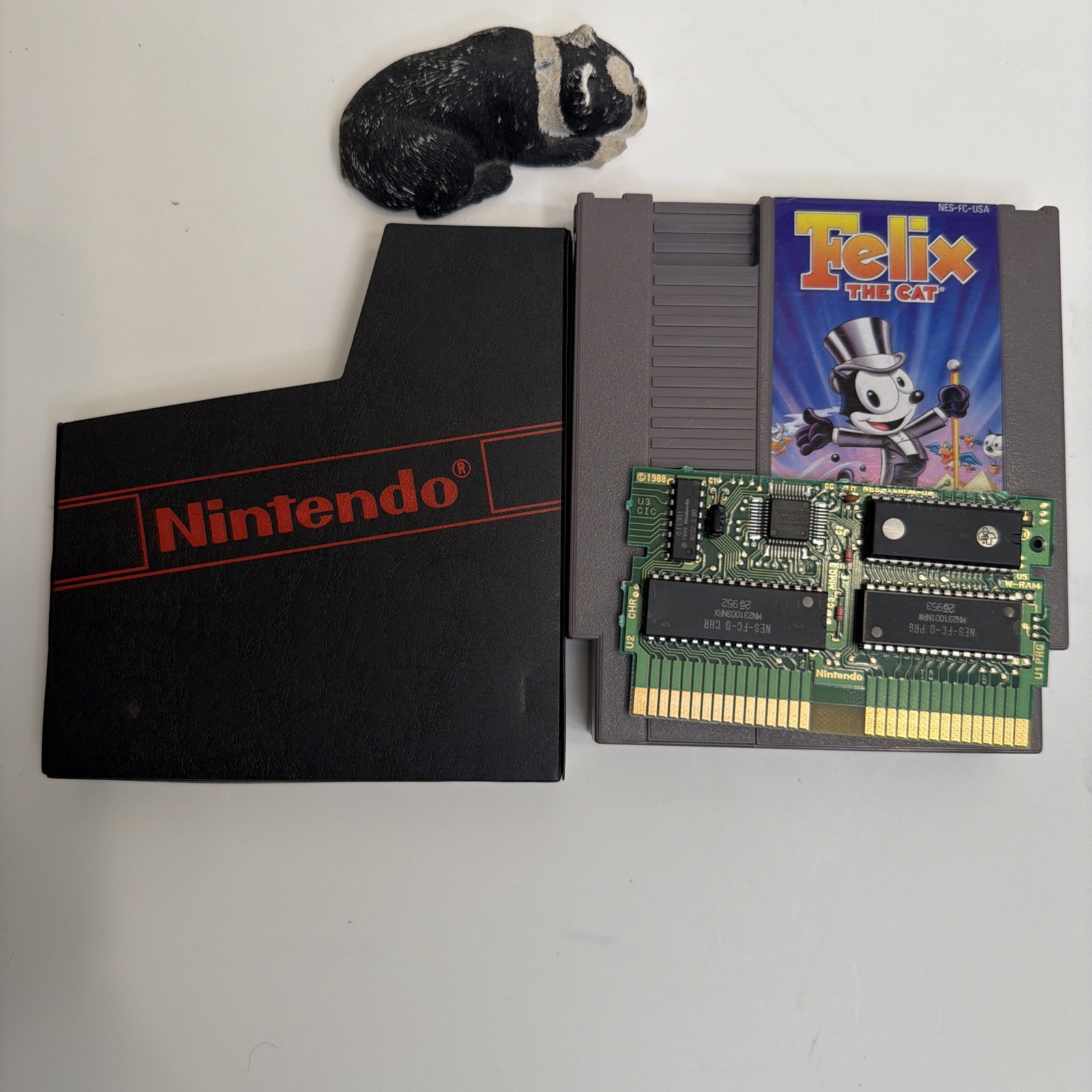 Felix the Cat Nintendo NES +Dustcover Tested Authentic CLEAN
