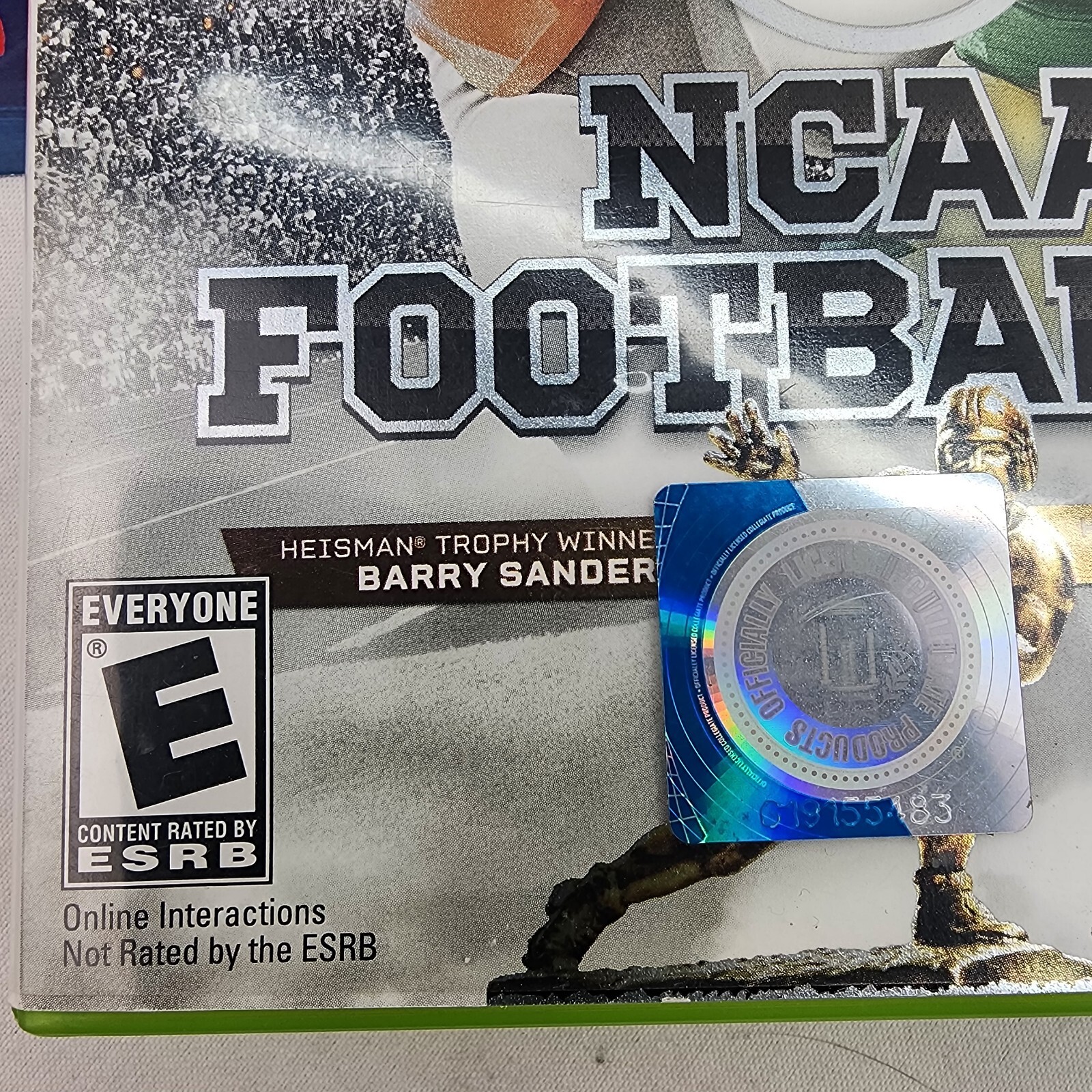 NCAA Football 13 (Microsoft Xbox 360, 2012) No Manual