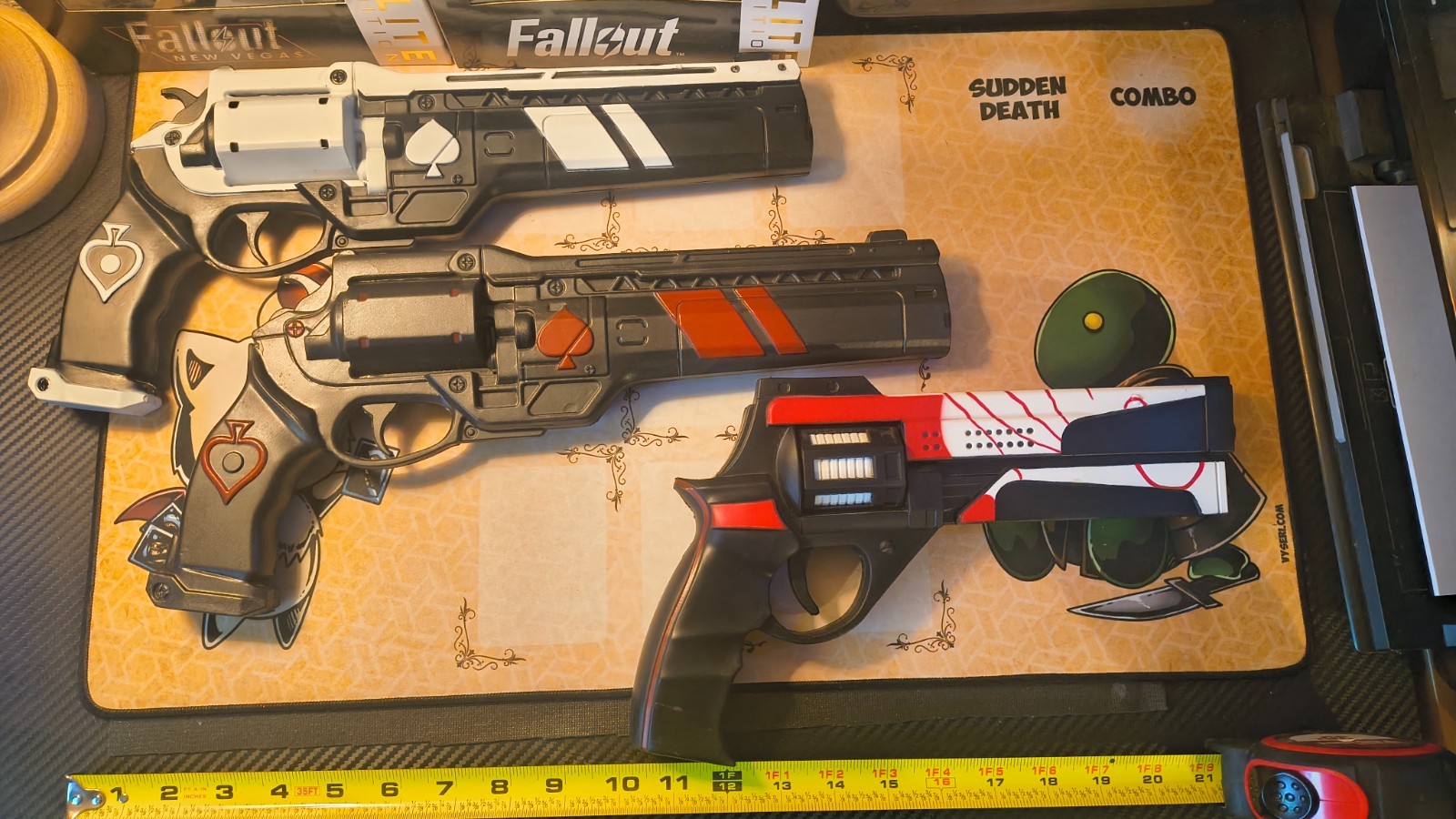 1:1 Scale High-Density Foam Sci-Fi Hand Cannon Prop Replica Lot Ace of Spades
