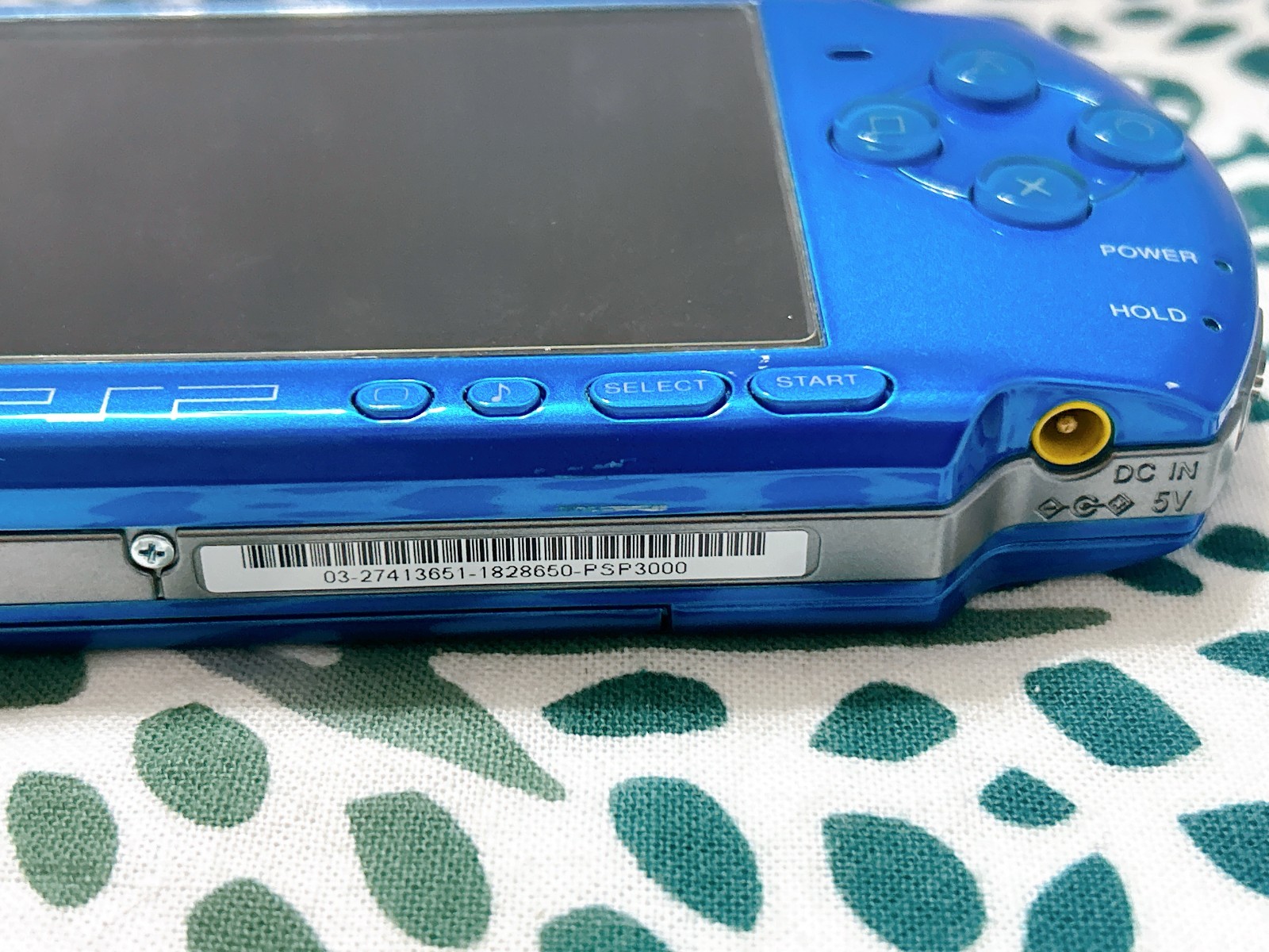 Sony PSP 3000 Console only Vibrant Blue Play Station Portable Japan JP Game Work