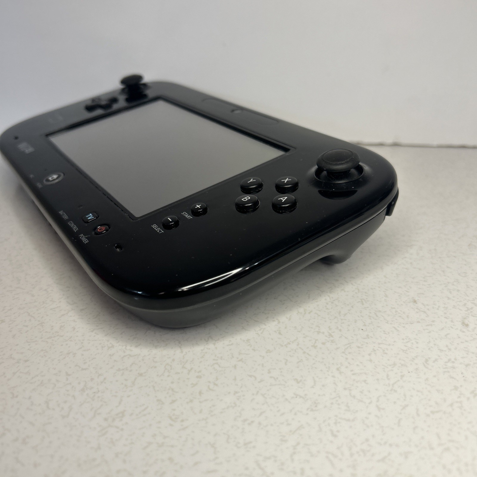 OEM Nintendo WUP-010 (USA) Black Wii U Gamepad Controller For Wii U For Parts