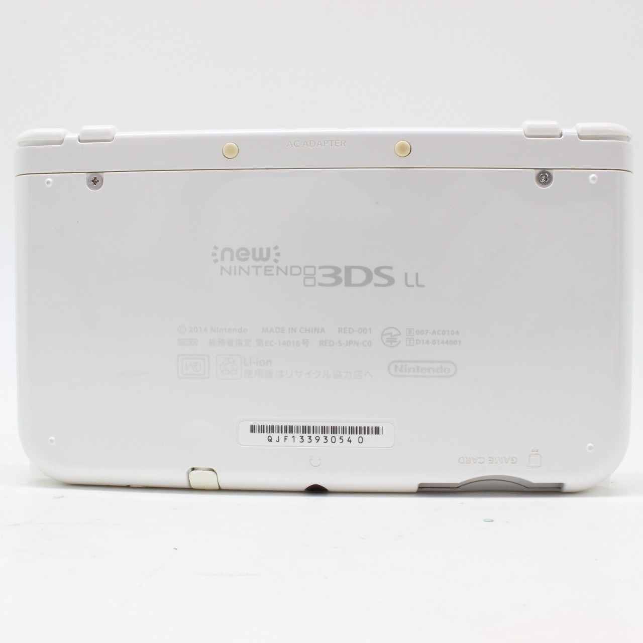 [ Rank A+ IN BOX ] NINTENDO NEW 3DS XL PEARL WHITE Game Console From Japan 4325