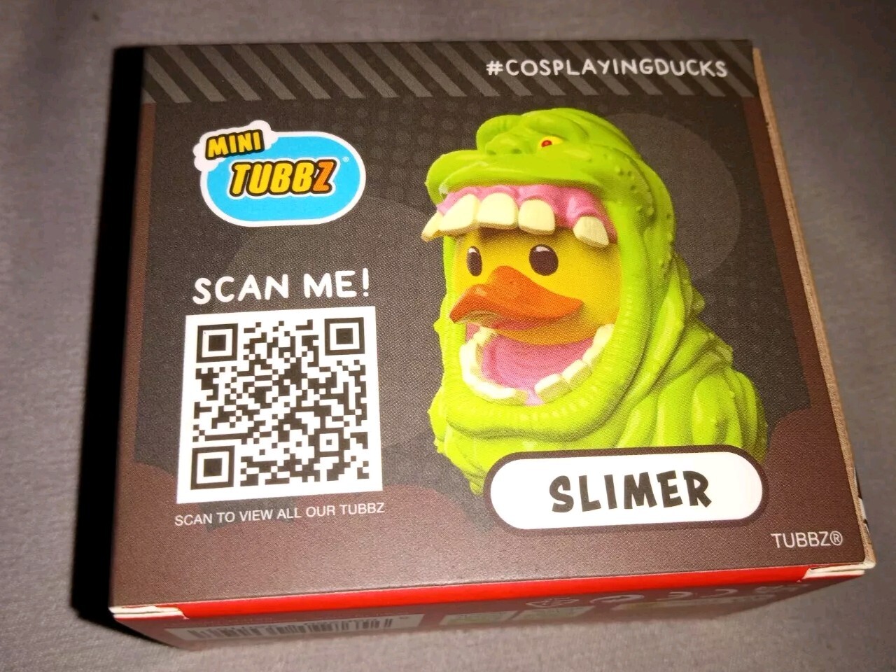 TUBBZ Boxed MOVIE Ghostbusters Slimer Collectible Duck Vinyl Figure Official